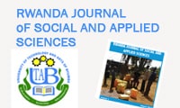 RWANDA JOURNAL OF SOCIAL AND APPLIED SCIENCES: Volume III