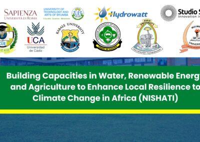 Building Capacities in Water, Renewable Energy and Agriculture to Enhance Local Resilience to Climate Change in Africa (NISHATI)